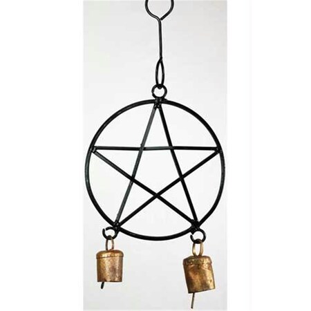 Pentagram wind chime 5"